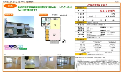 ハウスゼルコバ 202 202 0
