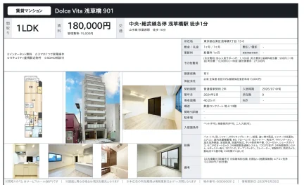 Dolce Vita 浅草橋 901号 0