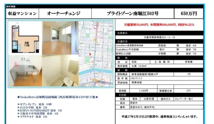 Vintage Studio Condo Near Station in Minamihorie 0