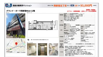 グランドガーラ西新宿 12号 0