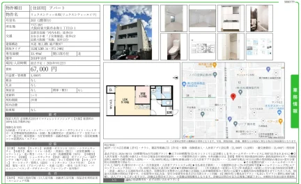 リュクスシティー永和 203号 0