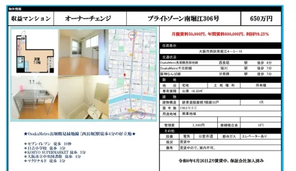 Charming Studio Condo Near Station in Minamihorie 0