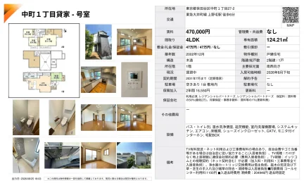 中町1丁目貸家 0