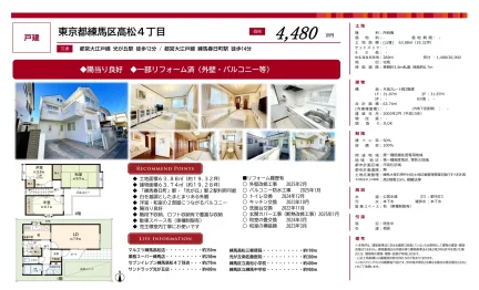 練馬高松4丁目 3LDK 0