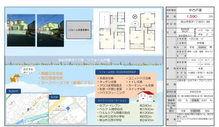 狭山市笹井1丁目 リフォーム戸建 4LDK 0