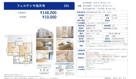 フェルテシモ祐天寺 101 0