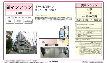 ベルブライト (ベルプライト) 203号 0