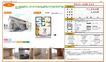 セジュールウィット 203号 0