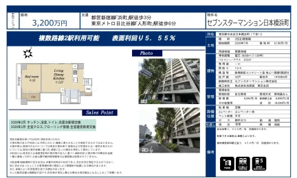 セブンスターマンション日本橋浜町 5号 0