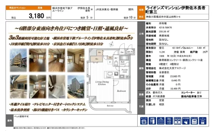 ライオンズマンション伊勢佐木長者町第三 6号 0