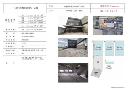八尾市永畑町事務所・店舗 0