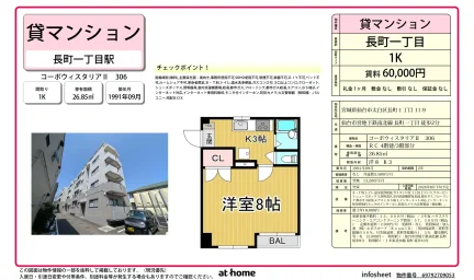 Classic Studio Condo Near Station in Nagamine 0