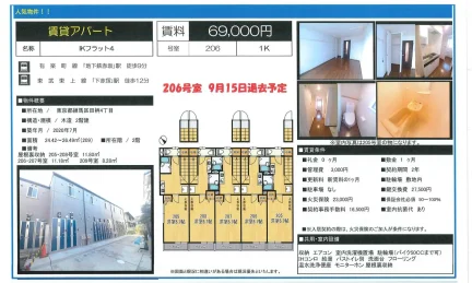 Kフラット4 206号 0
