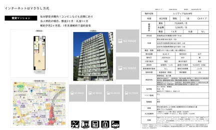 レジディア仙台本町 803号 0