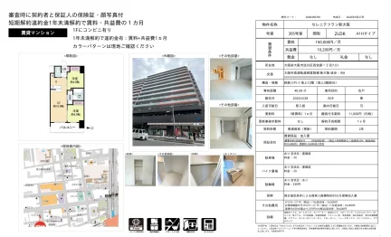 セレニテフラン新大阪 305号室 0