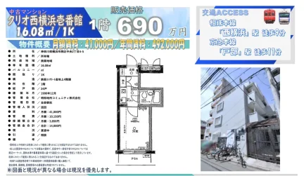 Well-Kept Studio Condo in Chuo 0