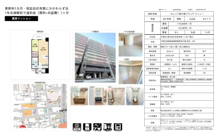 セレニテ新大阪グランデミリュー 601号室 0
