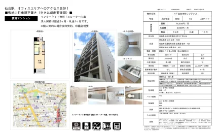 HF 仙台本町レジデンス 305号室 0