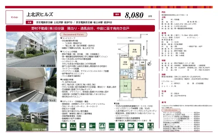 上北沢ヒルズ 2階 0