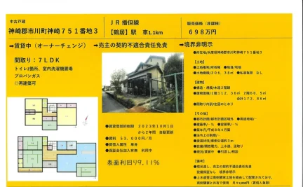 7-Bedroom House in Kanzaki 0