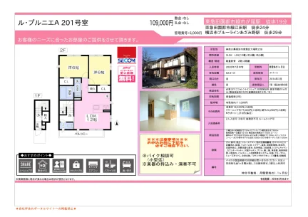 ル・プルニエA 201号室 0