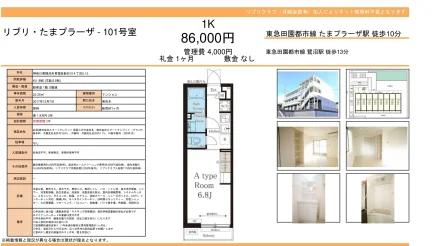 リブリ・たまプラーザ 101号 0