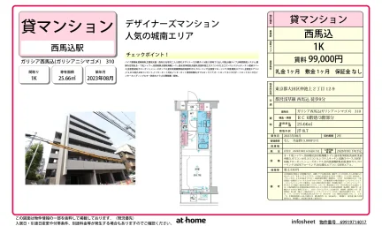 Modern Studio Condo in Nakaikegami 0