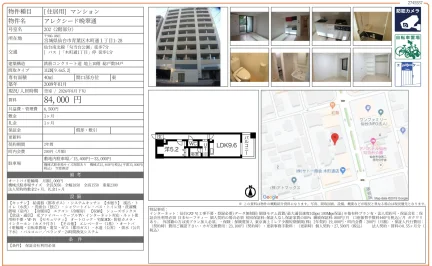 アレクシード晩翠通 202号 0
