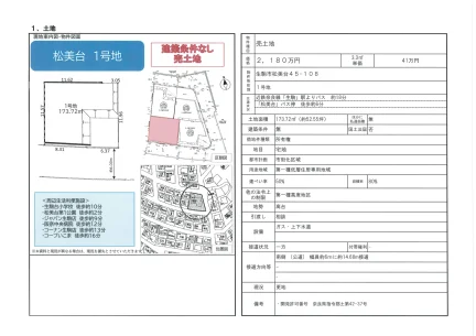 奈良県生駒市松美台 売地 0