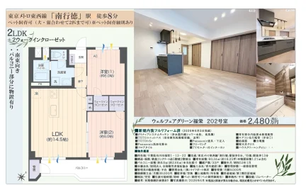 ウェルフェアグリーン福栄 202号室 202号 0