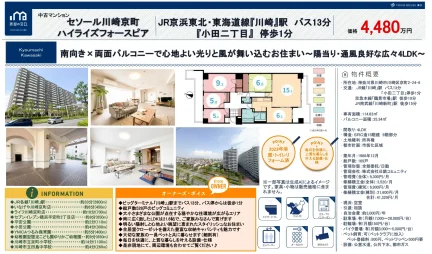 セソール川崎京町 9号 0
