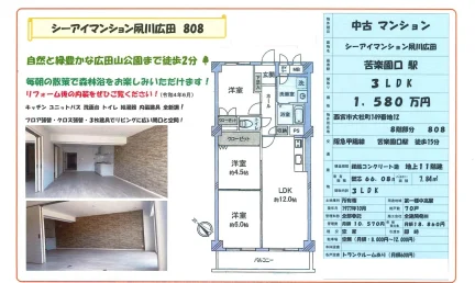 シーアイマンション夙川広田 808号 0