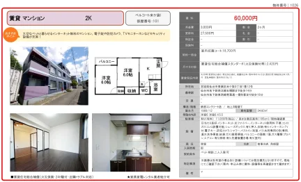 ベルコート米ケ袋 101 0