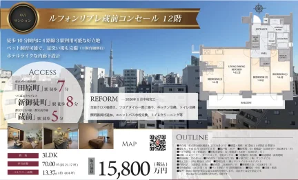 ルフォンリブレ蔵前コンセール 12号 0