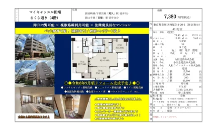 マイキャッスル田端 401号 0
