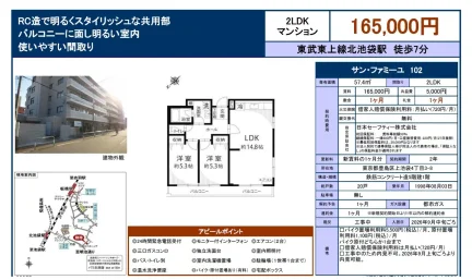 サン・ファミーユ 102号 0