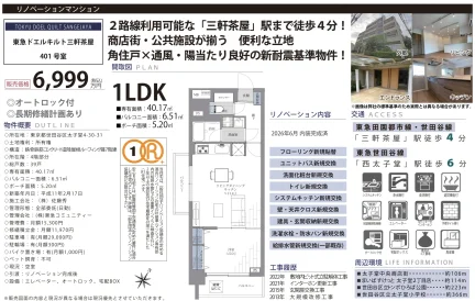 TOKYU DOEL QUILT SANGEJAYA 401号室 0