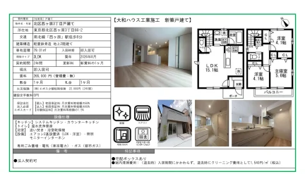 北区西ヶ原3丁目戸建て 0