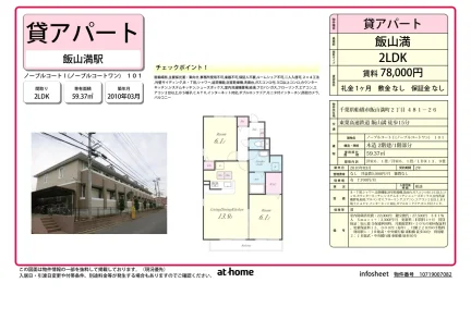 2LDK Condo in Hasamacho 0