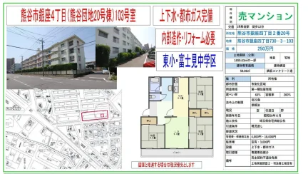 熊谷団地20号棟 103号 0