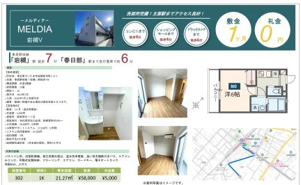メルディア 岩槻V 302号 0