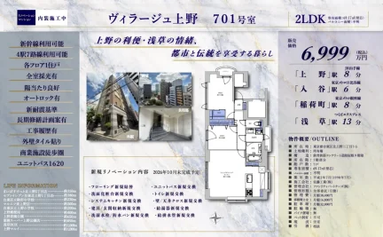 ヴィラージュ上野 701号 0