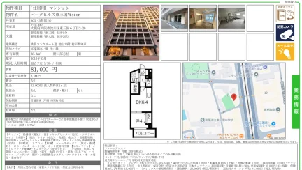 パークヒルズ東三国Vision 303号 0