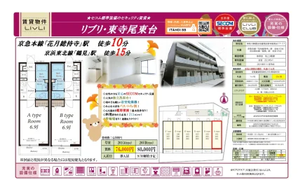 リブリ・東寺尾東台 201号 0