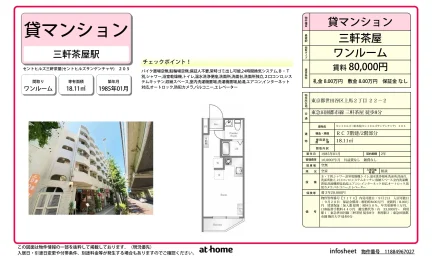 Classic Studio Condo in Kamiuma 0