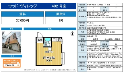 ウッド・ヴィレッジ 402号 0