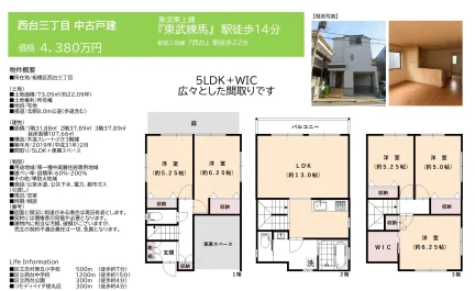 西台三丁目 中古戸建 0