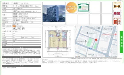 プレサンス東淀川駅前プローシェ 1508号 0