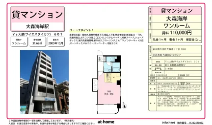 Studio Condo Near Station in Omorikita 0