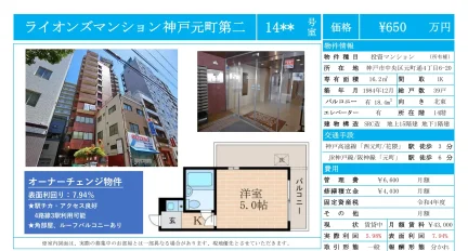 Well-Kept Studio Condo Near Station in Motomachidori 0